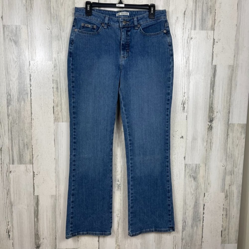 Lee vintage denim jeans size 10 Natural Bootcut classic medium wash